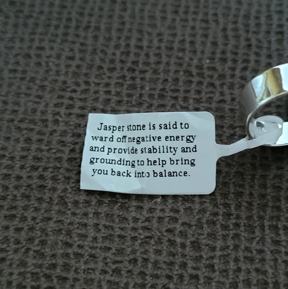 ✨️HP✨️ Shivam Zebra🦓 Jasper Statement Ring💍 - NWT - Picture 7 of 16